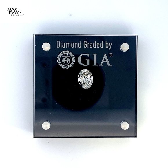2 Carat Oval Cut LAB Loose Diamond 144010011113/OZXZ/DEC - Picture 1 of 4